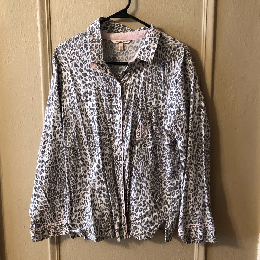 VS Pj Set Cute Cheetah Print